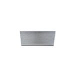 Vibrant Performance aluminum bar and plate intercooler core with louvered fins, part number 12831.