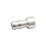 Vibrant Performance 11184 aluminum weld-on hose barb bung for 3/4 inch ID hose.