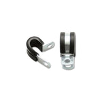 Vibrant Performance 1/2-inch neoprene cushioned P-clamps with 15mm wide bands, pack of 10.