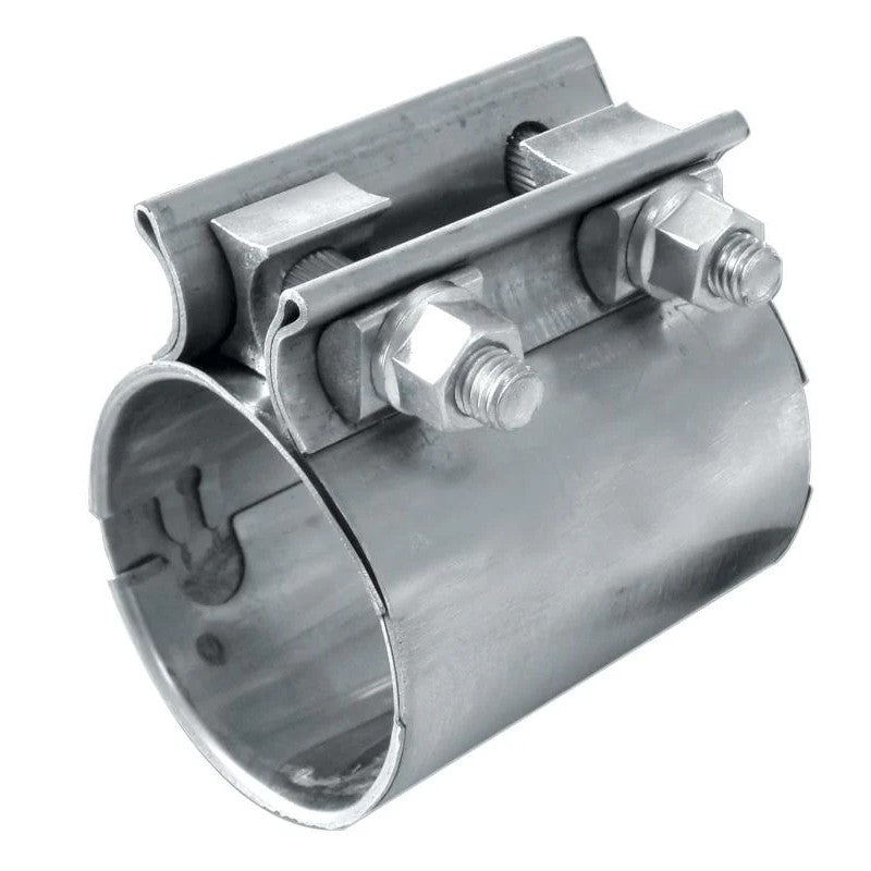Vibrant Performance 1178 stainless steel Easy Seal exhaust sleeve butt joint clamp for 4 inch tubing.