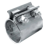 Vibrant Performance 1178 stainless steel Easy Seal exhaust sleeve butt joint clamp for 4 inch tubing.