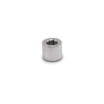 T304 stainless steel EGT sensor weld bung with 1/8 inch NPT internal threading.