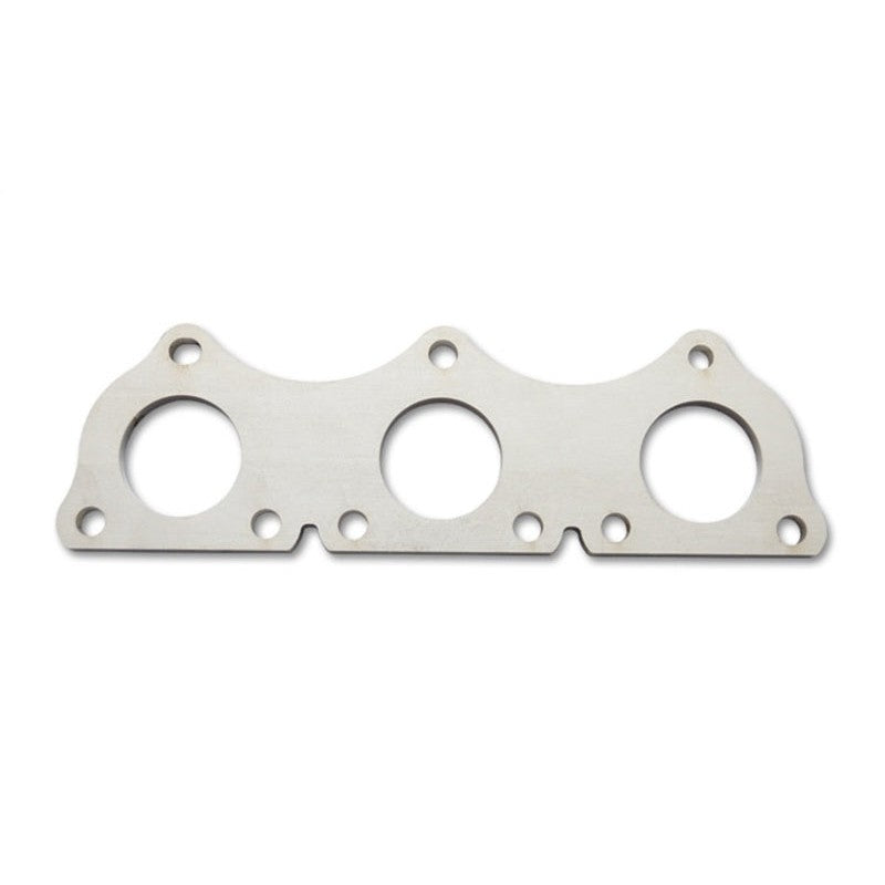 A pair of 3/8-inch thick Vibrant Performance exhaust manifold flanges for Audi 2.7T engine applications.