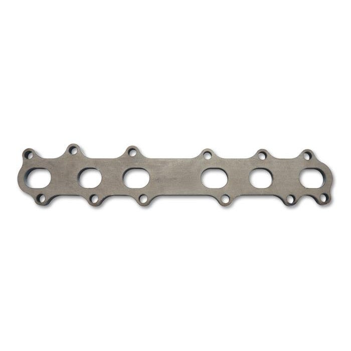 1/2 inch thick CNC-machined steel exhaust manifold flange for Toyota 2JZ engines