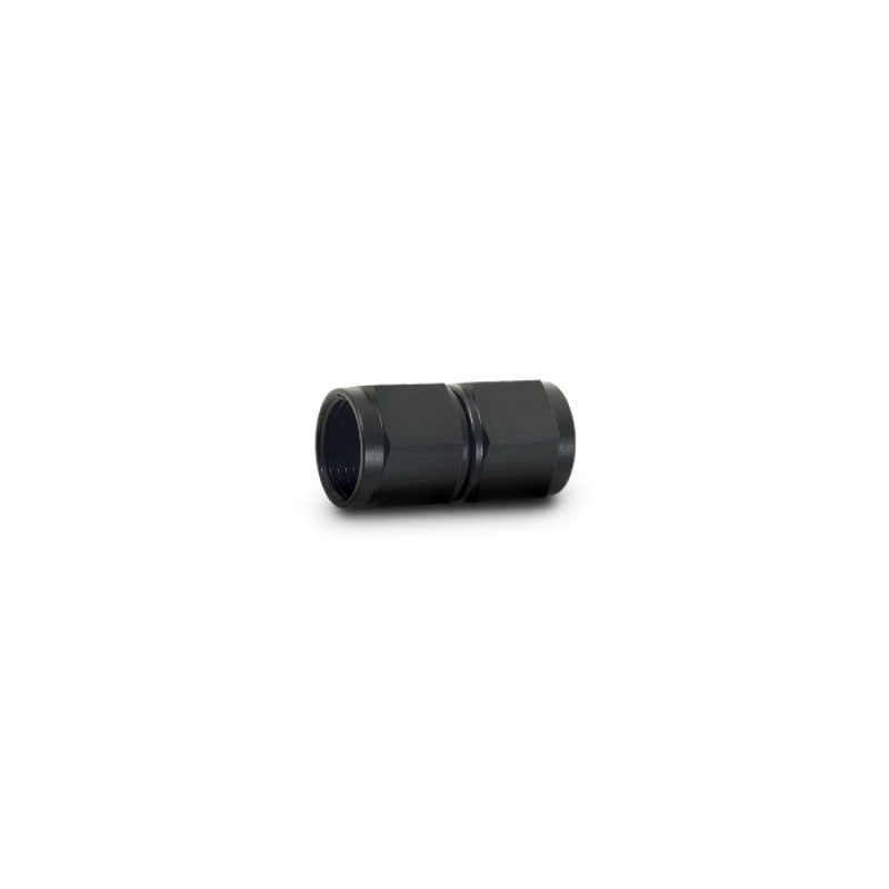 Vibrant Performance black anodized 6061 aluminum -20AN female straight union adapter
