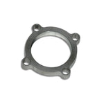 T304 stainless steel 4-bolt T3 turbo discharge flange with 2.5-inch inlet diameter and 0.5-inch thickness