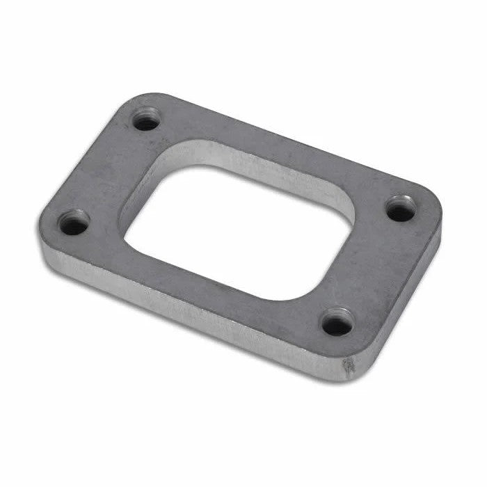 Vibrant Performance T304 stainless steel turbo inlet flange for GT30R, GT35R, and GT40R with tapped mounting holes.