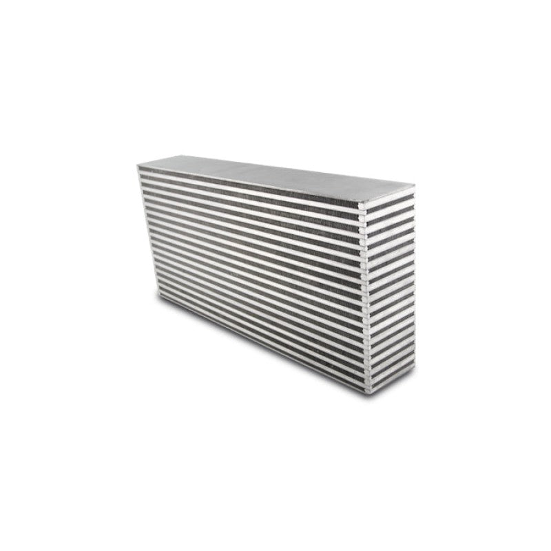 Vibrant Performance 12963 bar and plate horizontal flow intercooler core with louvered fin design