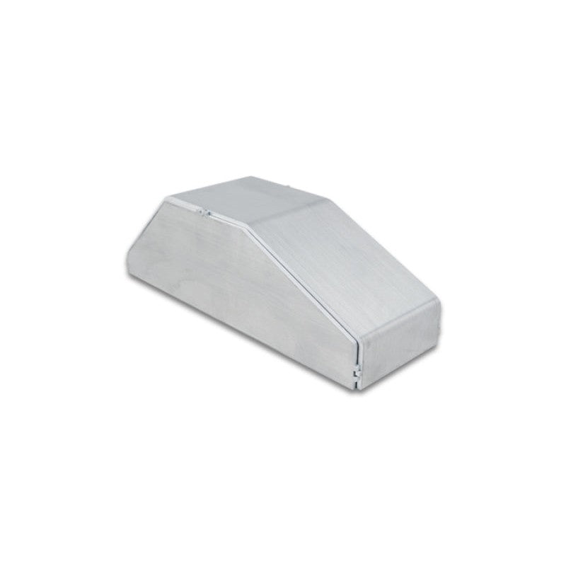 Vibrant Performance 5052 aluminum intercooler end tank assembly for horizontal cores, part number 22831.