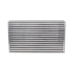 Vibrant Performance 12833 bar and plate horizontal flow intercooler core measuring 17.75in x 9.85in x 3.5in