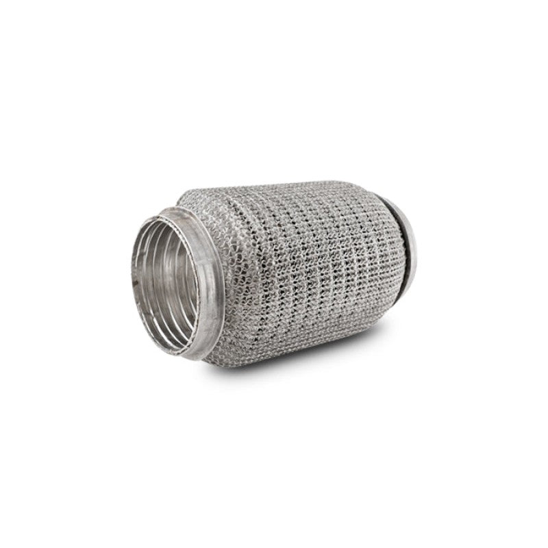 Vibrant Performance LiteFlex exhaust coupling with stainless steel interlock liner and outer wire mesh