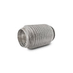 Vibrant Performance LiteFlex exhaust coupling with stainless steel interlock liner and outer wire mesh