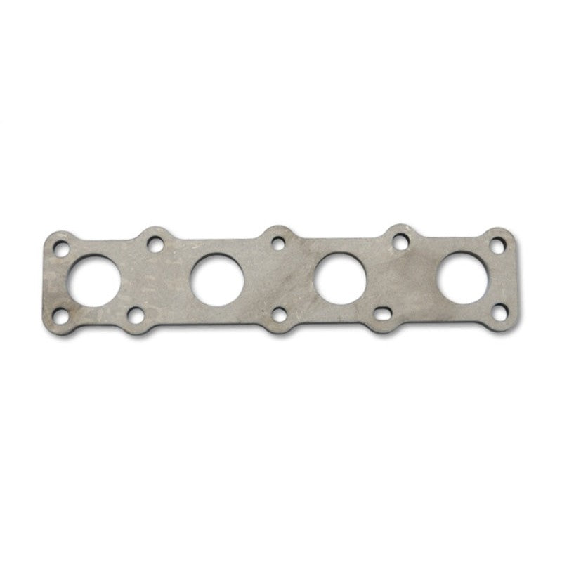 1/2-inch thick mild steel exhaust manifold flange for Hyundai Theta 2.0L and 2.0T engines.