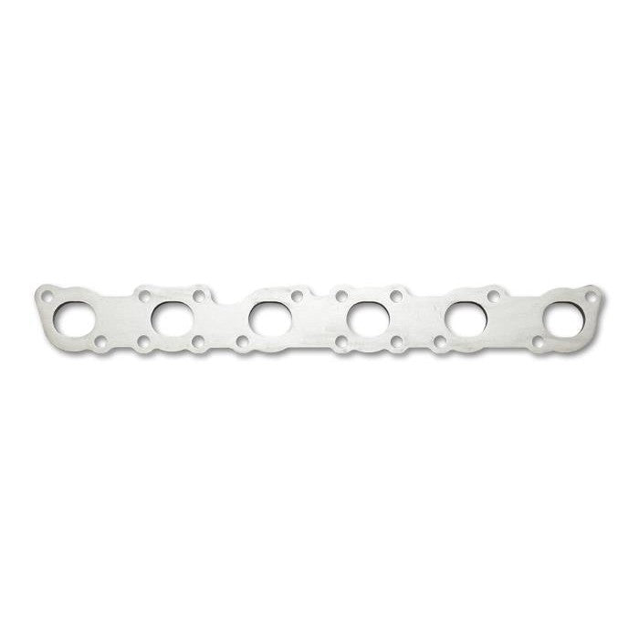 1/2 inch thick mild steel exhaust manifold flange for Nissan RB25 and RB26 engines