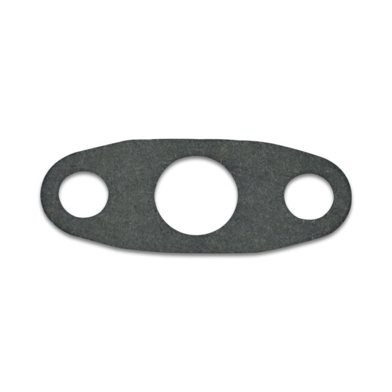 Vibrant Performance oil drain flange gasket for T3 and T4 series turbochargers.