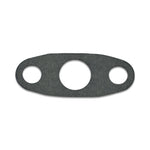 Vibrant Performance oil drain flange gasket for T3 and T4 series turbochargers.