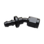 Vibrant Performance 22312 6061 aluminum alloy -12AN 30-degree push-on hose end elbow fitting