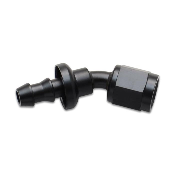 Vibrant Performance 22312 6061 aluminum alloy -12AN 30-degree push-on hose end elbow fitting