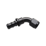 Vibrant Performance 6061 aluminum -8AN push-on 60-degree hose end elbow fitting