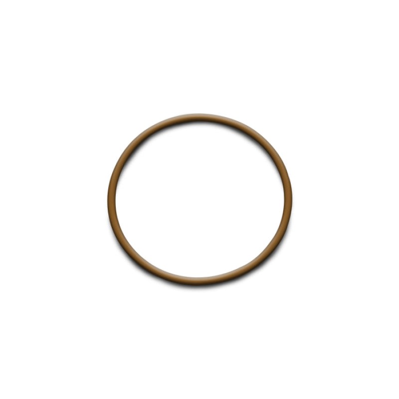 Black FKM rubber replacement O-ring for Vibrant Performance 3.5-inch weld fittings.