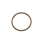 Single black FKM rubber replacement O-ring for Vibrant Performance 3-inch weld fittings.