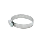 Set of 10 Vibrant Performance 300-series stainless steel worm gear hose clamps showing adjustable screw mechanism.