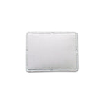 Rectangular sheet of SHEETHOT TF-600 6-ply dimpled aluminum thermal shielding by Vibrant Performance.