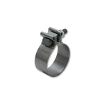 Vibrant Performance 2.25 inch 430 stainless steel AccuSeal exhaust band clamp with heavy-duty hardware