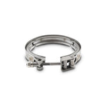 Vibrant Performance 300 series stainless steel quick release V-band clamp 19866C with T-bolt and latch mechanism.