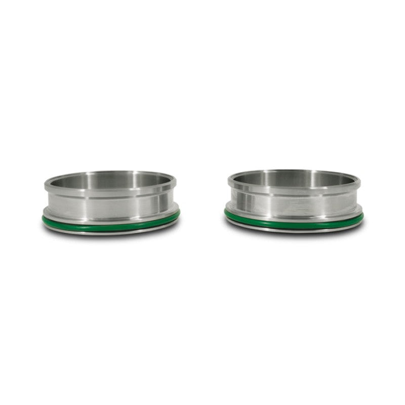 Vibrant Performance 12560 HD Clamp 304 stainless steel weld ferrule for 5 inch OD tubing with O-ring