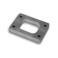 1/2 inch thick T304 stainless steel turbo inlet flange with tapped holes for Garrett T25, T28, and GT25 series.