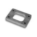 1/2 inch thick T304 stainless steel turbo inlet flange with tapped holes for Garrett T25, T28, and GT25 series.