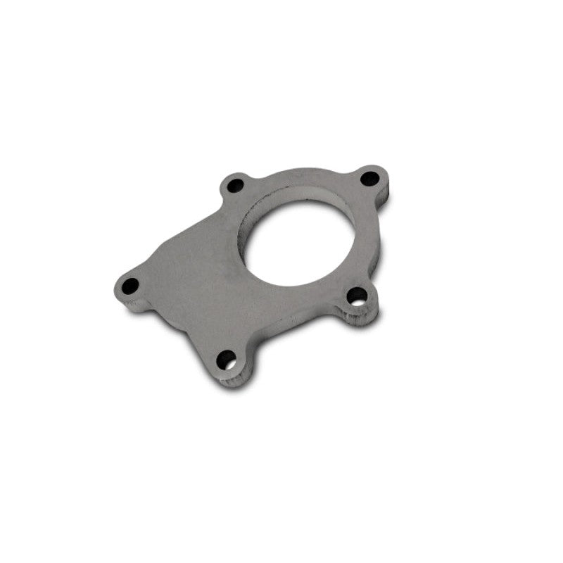 Vibrant Performance 1/2-inch thick mild steel T3 5-bolt turbo discharge flange for external wastegate setups