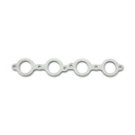 Pair of 3/8 inch thick T304 stainless steel exhaust manifold flanges for GM LS1 LS2 LS3 engines