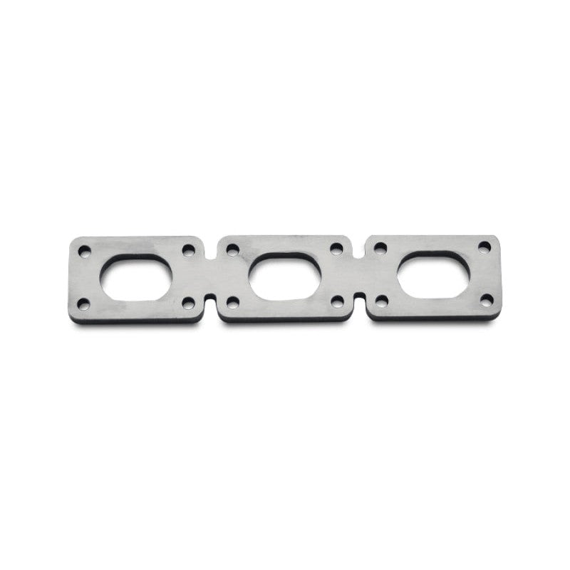 Pair of 3/8 inch thick Vibrant Performance T304 stainless steel exhaust manifold flanges for BMW 3-Series and Z3 engines