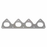 3/8 inch thick T304 stainless steel exhaust manifold flange for Honda H22 series engines.