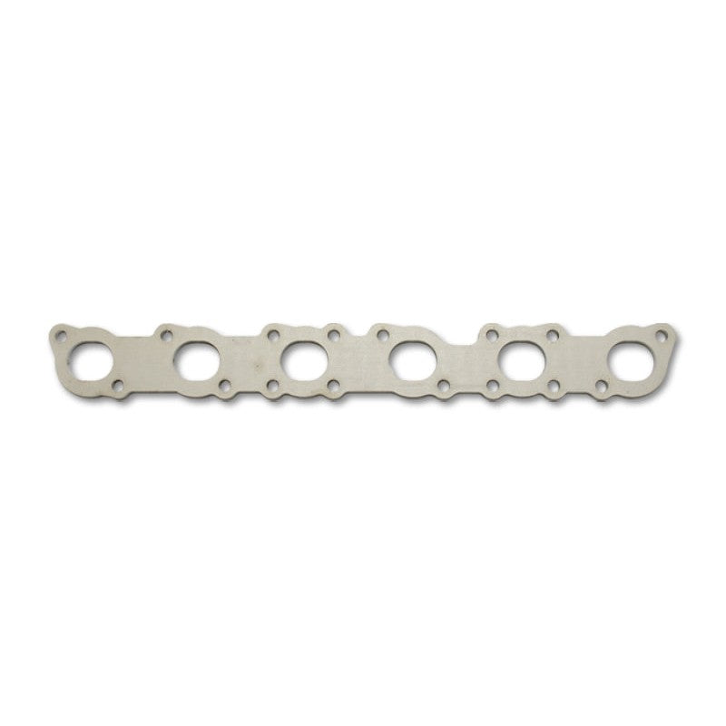 Vibrant Performance 1460R 3/8-inch thick T304 stainless steel exhaust manifold flange for Nissan RB25 and RB26 engines.