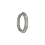 CNC-machined T304 stainless steel turbo V-band outlet flange for Garrett GT3788R, GT4088R, and GT4094R turbochargers.