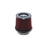 Vibrant Performance Classic cone-style air filter featuring cotton gauze media and a 2.5 inch inlet