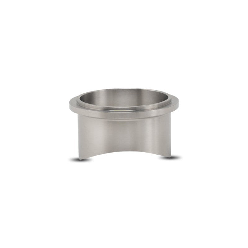 Vibrant Performance titanium weld flange for TiAl 50mm blow-off valve, radius-cut for 2.50-inch tubing.