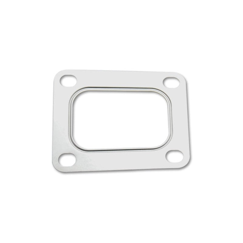 Rectangular T04 turbocharger inlet flange gasket.