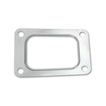 Heavy duty 4-bolt T06 turbine inlet gasket for large frame turbochargers, Vibrant Performance part number 1417G.