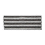 Vibrant Performance bar and plate oil cooler core with offset fins, measuring 4 by 12 by 2 inches.