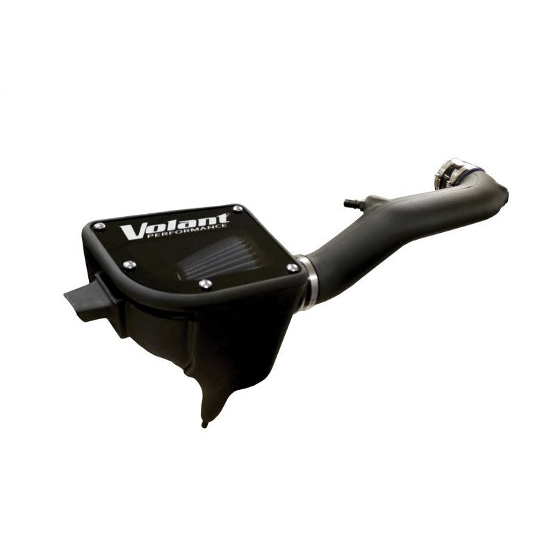 Volant Pro5 closed box air intake system with smoked acrylic lid and 5-layer oiled cotton gauze filter.