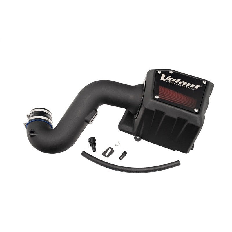 Volant 15953D-1 closed box air intake system featuring a smoked acrylic lid and DryTech 3D dry air filter.
