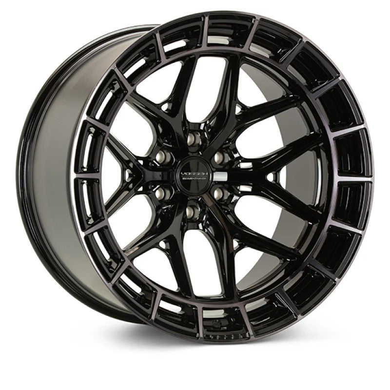 Vossen HFX-1 18x9 / 6x139.7 / ET0 / Super Deep / 106.1 CB - Tinted Gloss Black Wheel