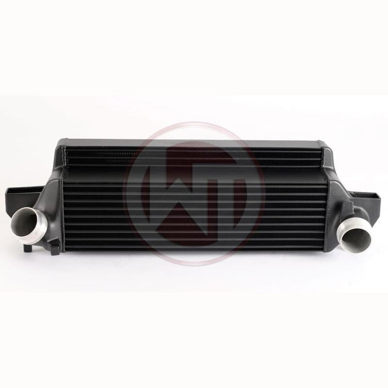 Wagner Tuning Competition Intercooler with black finish and cast aluminum end tanks for Mini Cooper S JCW F54 F55 F56