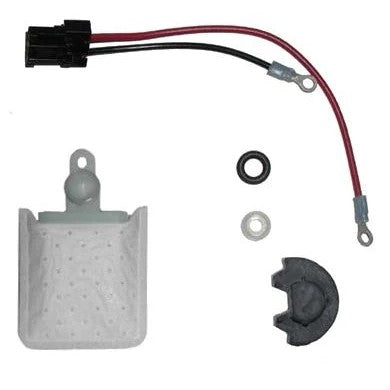 Walbro 400-1136 fuel pump installation kit with strainer, wiring harness, and submersible fuel hose