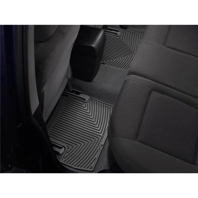 WeatherTech 03-06 Lincoln Navigator/Navigator L Rear Rubber Mats - Black