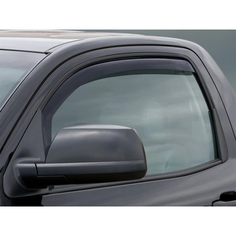 WeatherTech 07-21 Toyota Tundra DC/CC/CrewMax & 08-22 Sequoia F&R Side Window Deflectors - Dark Tint